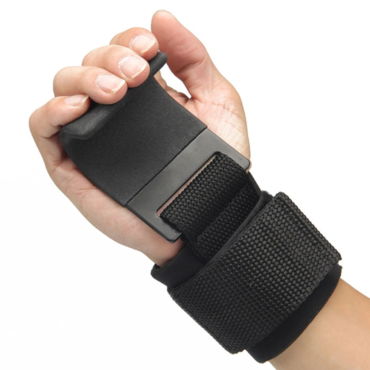 Weight Lifting Hooks with Wrist Straps – Grip Support for Pull-Ups, Deadlifts & Powerlifting (2pcs)
