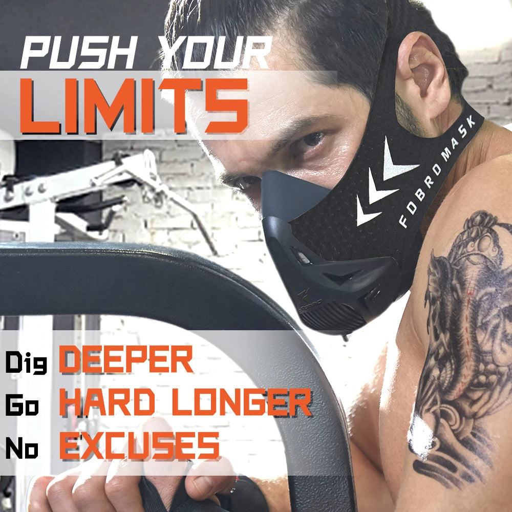 FDBRO Sports Training Mask – Cardio & Fitness Endurance