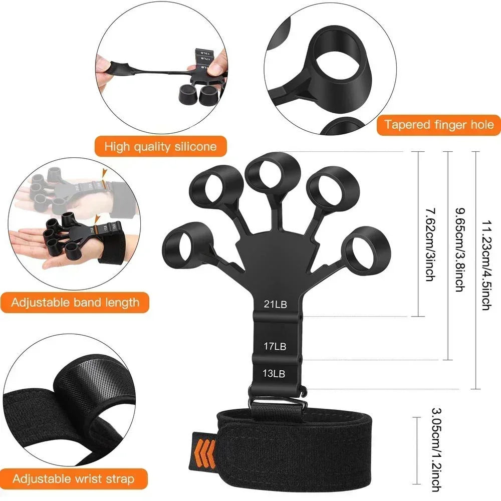 Grip Trainer – Adjustable Resistance (6 Levels)